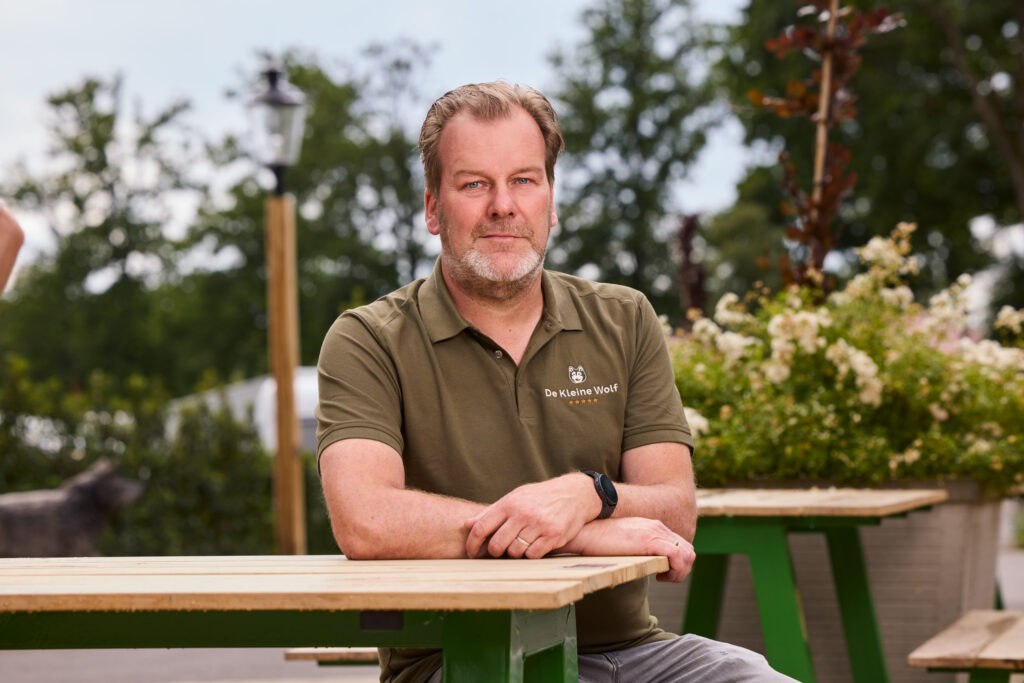 Erik Baarslag, technisch manager bij camping de Kleine Wolf